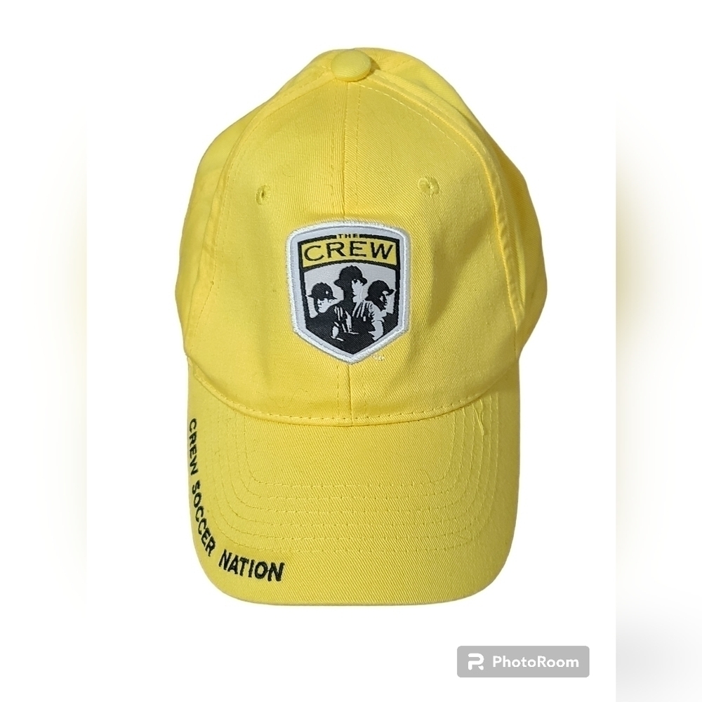 Yellow Crew Soccer Nation Mohrs baseball hat cap